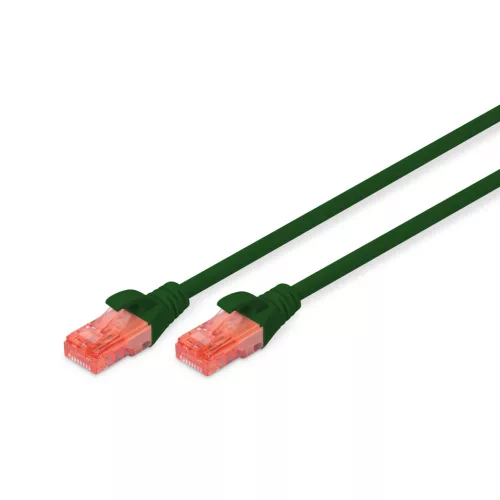 DIGITUS DK-1617-050/G Cat.6 U/UTP LSZH 5m zöld patch kábel