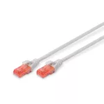 DIGITUS DK-1617-100 Cat.6 U/UTP LSZH 10m szürke patch kábel