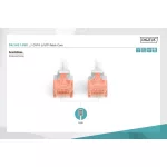 DIGITUS DK-1617-250 Cat.6 U/UTP LSZH 25m szürke patch kábel