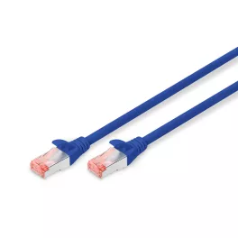 DIGITUS DK-1644-010/B Cat.6 S/FTP LSZH 1m kék patch kábel