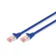 DIGITUS DK-1644-010/B Cat.6 S/FTP LSZH 1m kék patch kábel