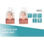 DIGITUS DK-1644-010 Cat.6 S/FTP LSZH 1m szürke patch kábel