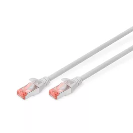   DIGITUS DK-1644-100 Cat.6 S/FTP LSZH 10m szürke patch kábel
