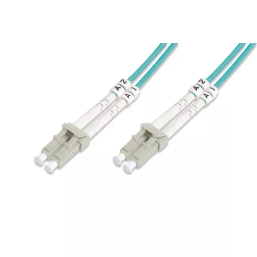 DIGITUS DK-2533-20/3 Duplex 2xLC + 2xLC multimodusú OM3 50/125 LSOH 20m optikai patch kábel
