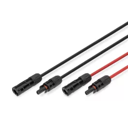   DIGITUS DK-SCEC64-0050 Solar 4mm 1500V DC XLPO napelemes kültéri kábelhosszabbító MC4 csatlakozóval 5m