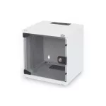 DIGITUS DN-10-05U-1 10 6U 330x312x300mm üvegajtós szürke fali rack szekrény