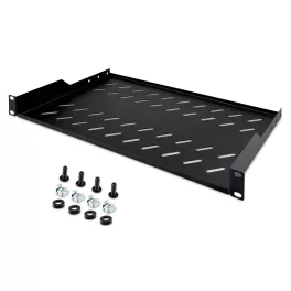   DIGITUS DN-19 TRAY-1-SW 19"" 1U 250mm mély fekete fix polc