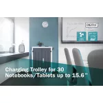 DIGITUS DN-45002 30 töltőállomásos (max. 15,6"") tablet és notebook mobil töltőszekrény