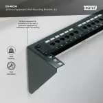 DIGITUS DN-48004 19 4U fekete hálózati fali konzol
