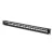 DIGITUS DN-91411 19 1U 24port moduláris fekete üres patch panel