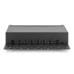 DIGITUS DN-91608SD Cat.6 8port asztali fekete árnyékolt patch panel