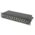 DIGITUS DN-91612S Cat.6 12port asztali fekete árnyékolt patch panel