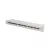 DIGITUS DN-91624S 19 1U 24port Cat.6 kompakt szürke árnyékolt patch panel