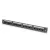 DIGITUS DN-91624U-CR 19 1U 24port Cat.6 kompakt fekete árnyékolatlan patch panel