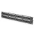 DIGITUS DN-91648U 19 2U 48port Cat.6 kompakt fekete árnyékolatlan patch panel