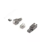 DIGITUS DN-93633 Szerszám nélkül szerelhető árnyékolatlan dugó Cat.6A kábelekhez