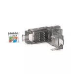 DIGITUS DN-93633 Szerszám nélkül szerelhető árnyékolatlan dugó Cat.6A kábelekhez