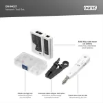 DIGITUS DN-94027 Hálózati szerszám készlet + teszter