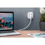 DIGITUS DN-95400 16A 3500W Schuko túlfeszültségvédő adapter