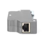 DIGITUS DN-95421 DIN sínes RJ45 PoE túlfeszültségvédő