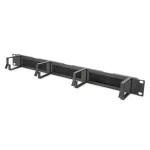 DIGITUS DN-97663 19"" 1U gyűrűs fésűs fekete kábelrendező