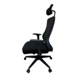 Aarven, Fekete, 3D kartámaszos, 2D fejtámaszos, deréktámaszos, Irodai szék  /1db/