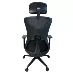 Aarven, Fekete, 3D kartámaszos, 2D fejtámaszos, deréktámaszos, Irodai szék  /1db/