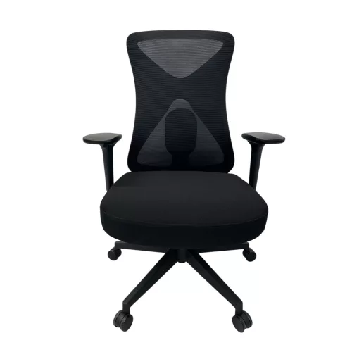 Aarven ,Fekete, 3D kartámaszos, deréktámaszos, Irodai Szék / 1db/
