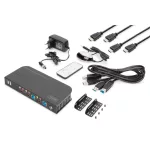 DIGITUS DS-12874 UHD 4K 60Hz 2 port HDMI KVM Switch