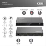 DIGITUS DS-55331 HDMI 4K 60Hz 3x1 Switch