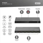 DIGITUS DS-55332 HDMI 4K 60Hz 5x1 Switch