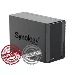   Synology DiskStation DS225+ (2GB) 2x SSD/HDD lemezes NAS + regisztrációs kártya