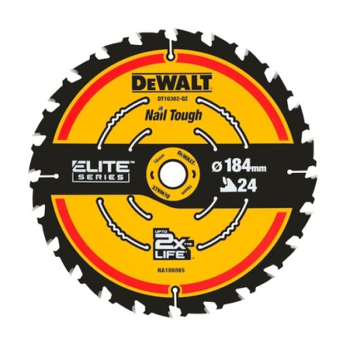 DEWALT Körfűrészlap, Extreme, 184x16 mm, 24 fog