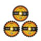 DEWALT Körfűrészlap, készlet, ELITE SERIES, 3db, 165mm