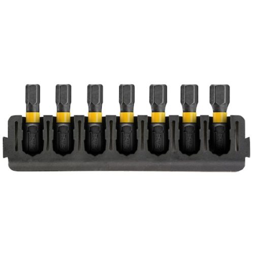 DEWALT Tartozékkészlet, 25 mm 7 részes hegytartó