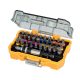 DEWALT Bitkészlet, csavarozóbetét, 32 db (PH,PZ,SL,H,T)