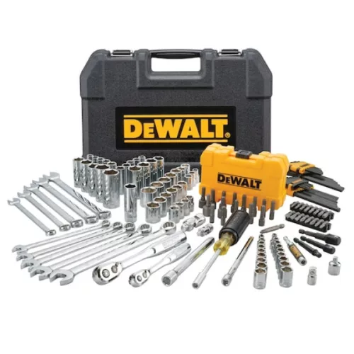 DEWALT Szerszámkészlet, 142db, 1/4", 3/8