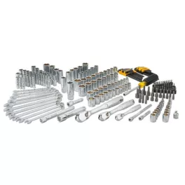 DEWALT Szerszámkészlet, 205db, 1/4", 3/8", 1/2