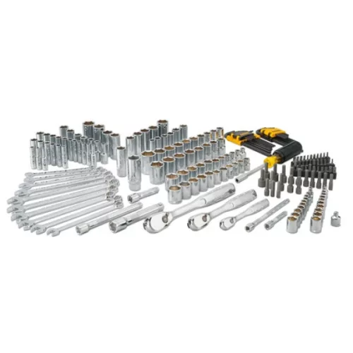 DEWALT Szerszámkészlet, 205db, 1/4", 3/8", 1/2
