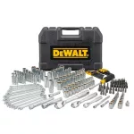 DEWALT Szerszámkészlet, 205db, 1/4", 3/8", 1/2
