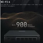 MikroTik E62iUGS-2axD5axT hAP ax S 5xGbE LAN 1x2.5G SFP port 802.11ax Wi-Fi 6 Vezeték nélküli router