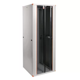   Legrand EVO47U8010 Evoline 19" 47U SZÉL:800 MÉLY:1000 MAG:2119 dupla biztonsági üvegajtós szürke álló szerver szekrény