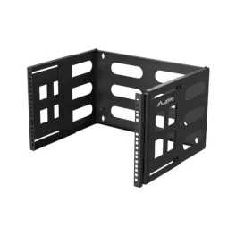  Lanberg FB01-5406-10B 19" 6U 400mm MAX:12kg kihajtható fekete fali konzol