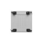 Lanberg FF01-6615-12SL 19 15U SZÉL:600mm MÉLY:600mm MAG:922mm lapraszerelt LCD üvegajtós szürke álló rack szekrény