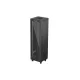 Lanberg FF01-6642-12BL 19 42U SZÉL:600mm MÉLY:600mm MAG:2097mm lapraszerelt LCD üvegajtós fekete álló rack szekrény