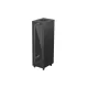 Lanberg FF01-6842-12BL 19 42U SZÉL:600mm MÉLY:800mm MAG:2097mm lapraszerelt LCD üvegajtós fekete álló rack szekrény