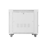 Lanberg FF01-8015-23SL 19 15U SZÉL:800mm MÉLY:1000mm MAG:928mm lapraszerelt LCD hálós fémajtós szürke szerver szekrény