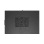 Lanberg FF01-8242-23BL 19" 42U SZÉL:800mm MÉLY:1200mm MAG:2127mm lapraszerelt LCD hálós fémajtós fekete álló rack szekrény