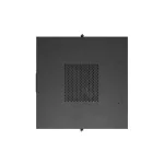 Lanberg FF01-8837-23BL 19 37U SZÉL:800mm MÉLY:800mm MAG:1721mm lapraszerelt LCD hálós fémajtós fekete álló rack szekrény
