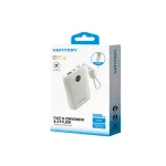 Vention FKAN0-C 10000mah, (bézs,22,5W), powerbank